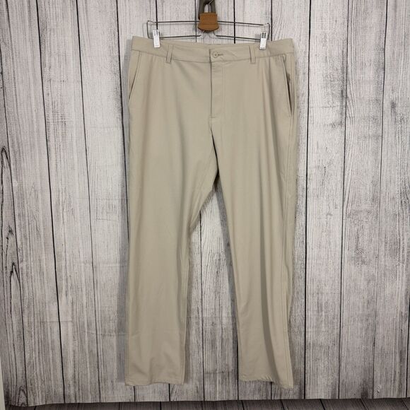 FootJoy Other - FootJoy Men's W36 x L32 Tan Polyester Moisture Wicking Performance Golf Pants